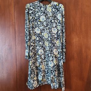 Loft Ruffle Flower Dress